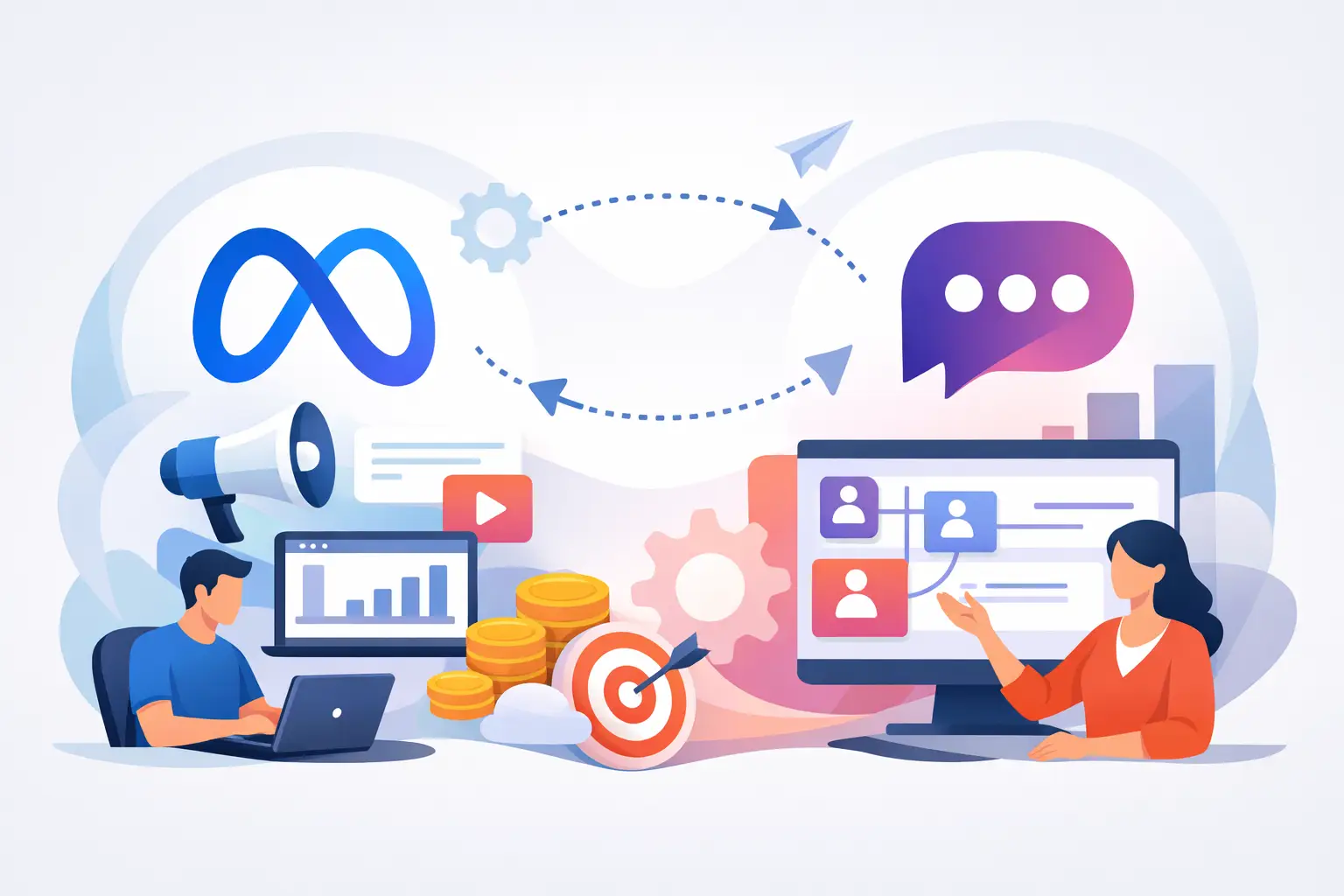 Cómo conectar la pauta de Meta a Kommo